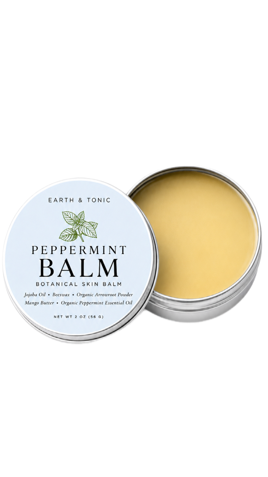 Peppermint Balm-Natural skin balm 2oz